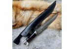 Нож охотничий из литого булата V007G - казачий пластунский